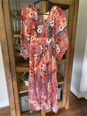 Johnny Was Scarlet Dress